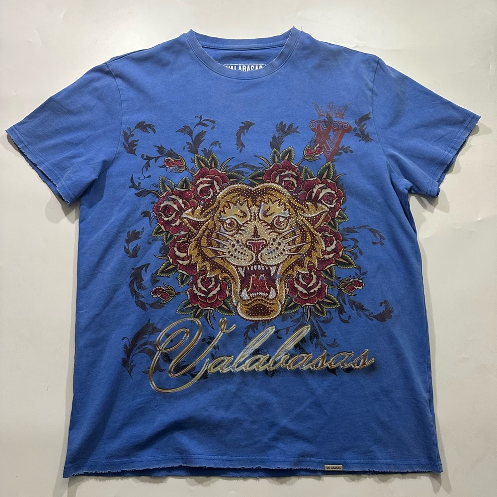 Blue Graphic Men's Shirt